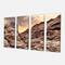 Designart - Scenic Red Rock Canyon in Nevada - Landscape Canvas Art Print